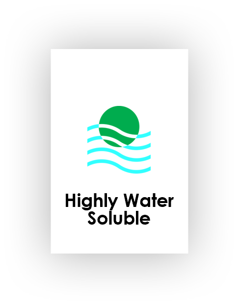 highly water soluble