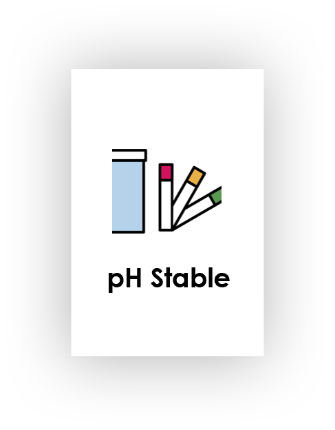 pH stable